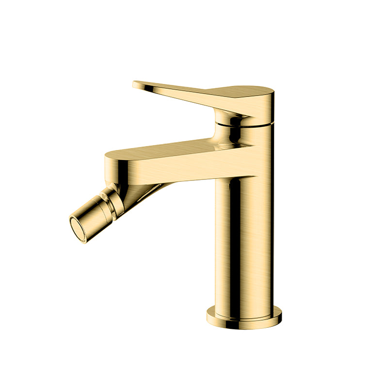 RAK-Petit Round Bidet Mixer Single Lever Operation Solid Brass Construction