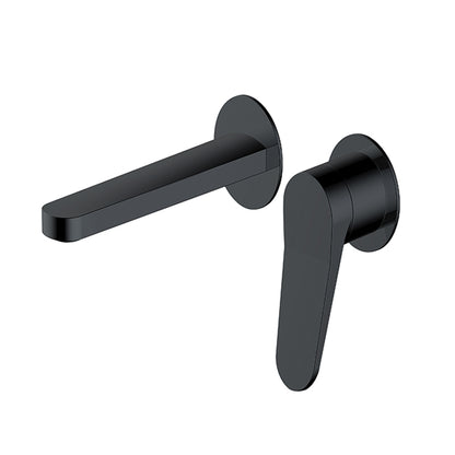 RAK-Petit Round Wall Mounted Single Lever Basin Mixer Solid Brass Construction