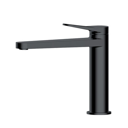 RAK-Petit Round Mid Height Basin Mixer Single Lever Operation Build Tough