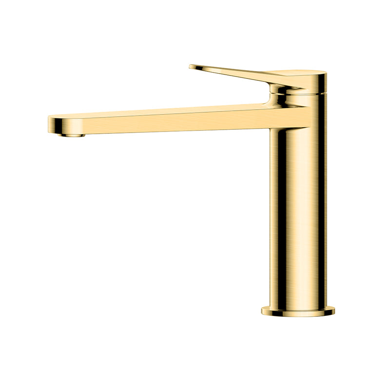 RAK-Petit Round Mid Height Basin Mixer Single Lever Operation Build Tough