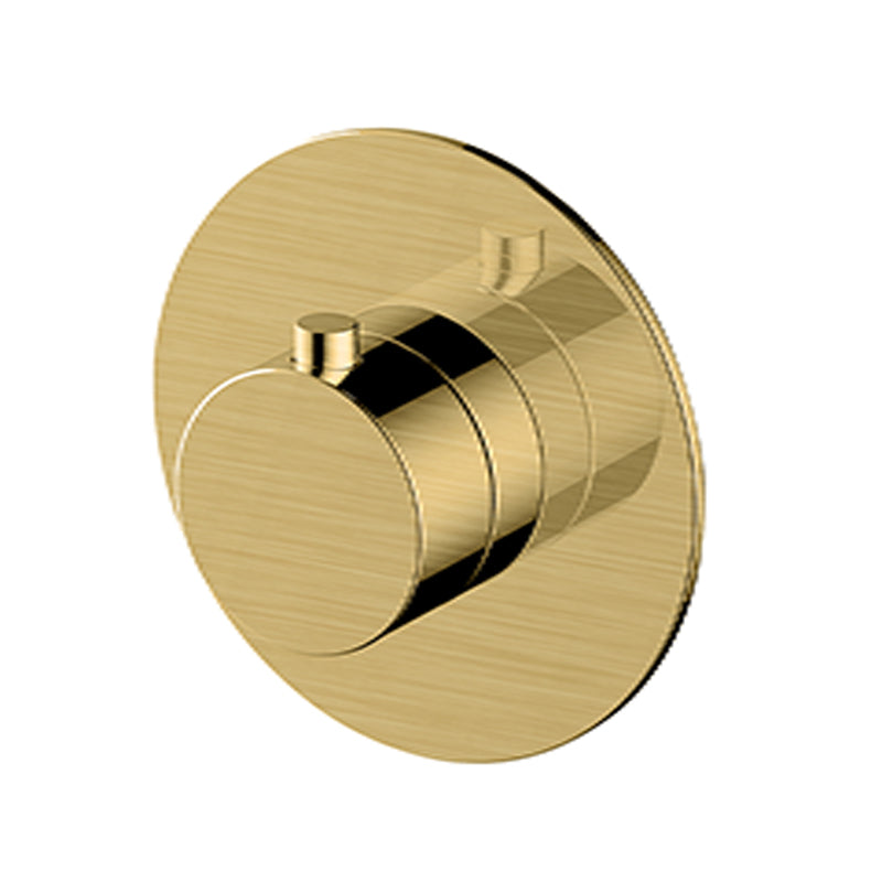 RAK-Petit Round Concealed Thermostatic Valve Premium Brass Construction