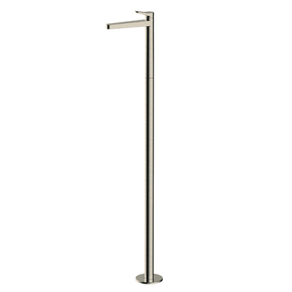 RAK-Petit Round Floor Standing Wash Basin Mixer Single Lever Operation