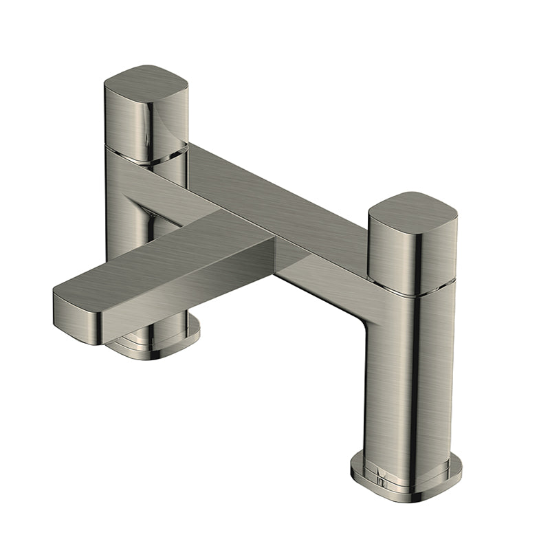 RAK-Petit Square Deck Bath Filler Elegant Design Solid Brass Construction