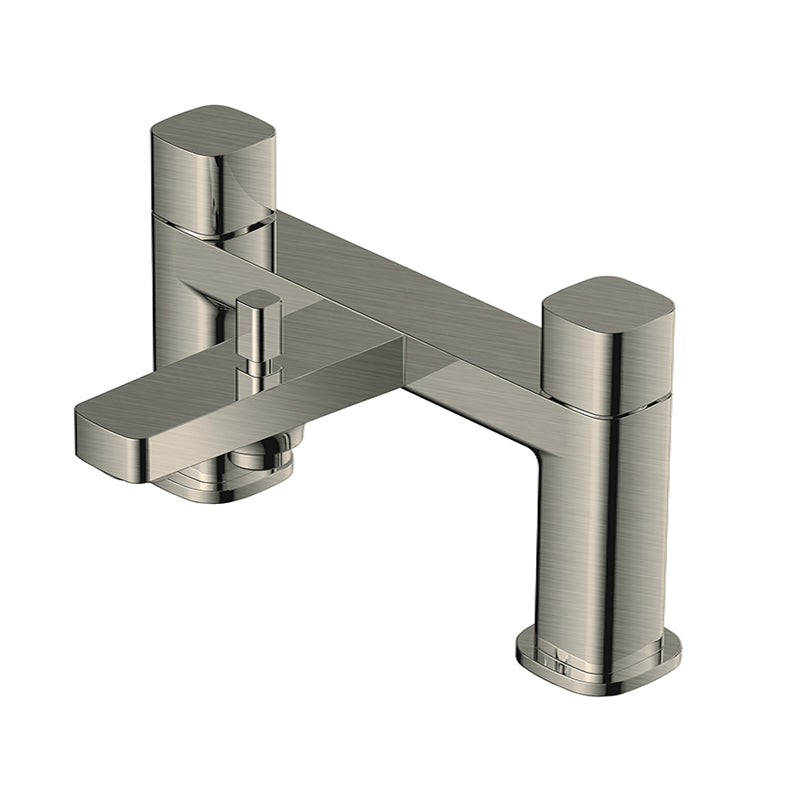 RAK-Petit Square Deck Bath Shower Mixer High-Quality Solid Brass