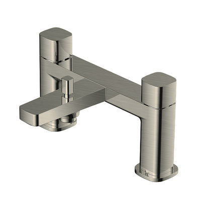 RAK-Petit Square Deck Bath Shower Mixer High-Quality Solid Brass