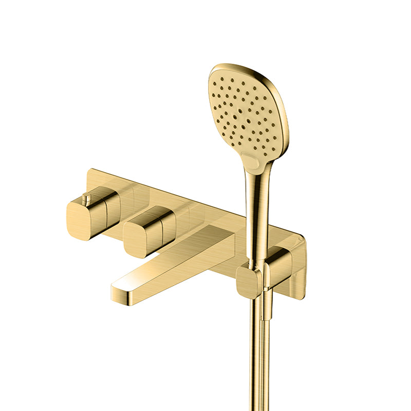 RAK-Petit Square Wall Mounted Thermostatic Bath Mixer Enhanced Comfort