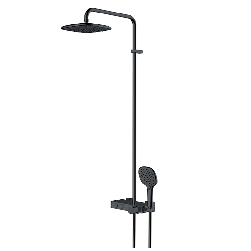 RAK-Petit Square Shower Column Corrosion Resistant Brass Solid Construction