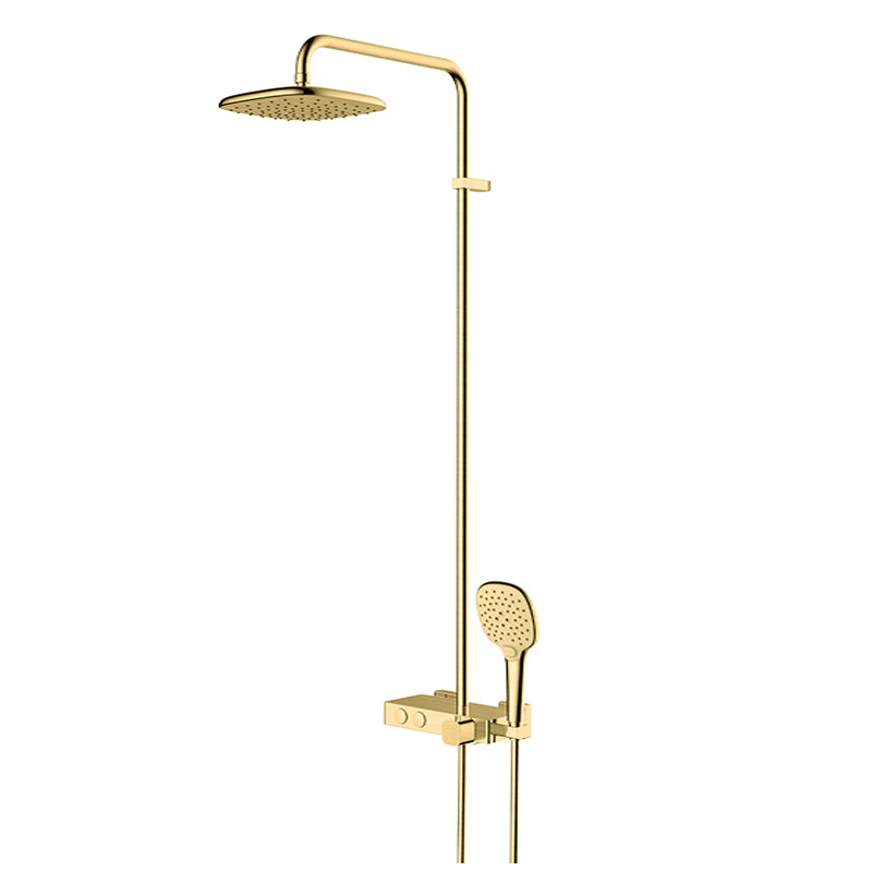RAK-Petit Square Shower Column Corrosion Resistant Brass Solid Construction