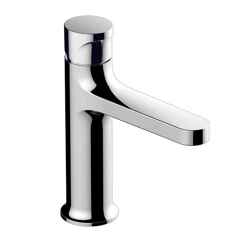 RAK-Positano Standard Basin Mixer Round Lever Modern Square-Inspired Design