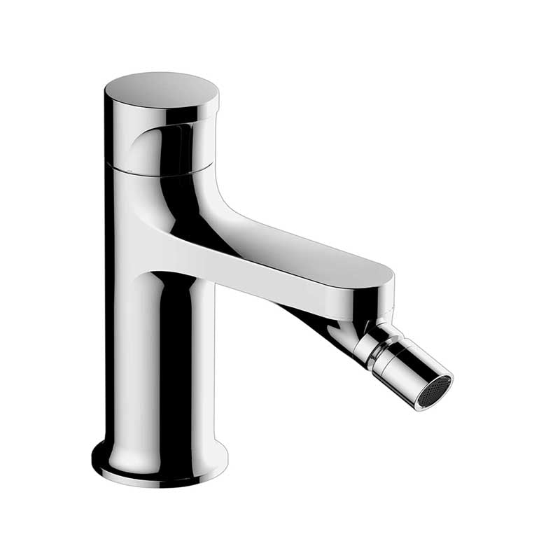RAK-Positano Bidet Mixer Round Lever Modern Square-Inspired Design
