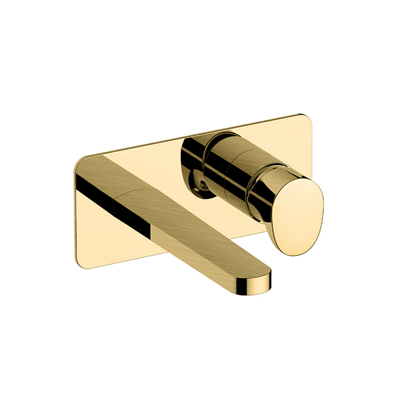 RAK-Positano Wall Mounted Basin Mixer Premium Brass Construction