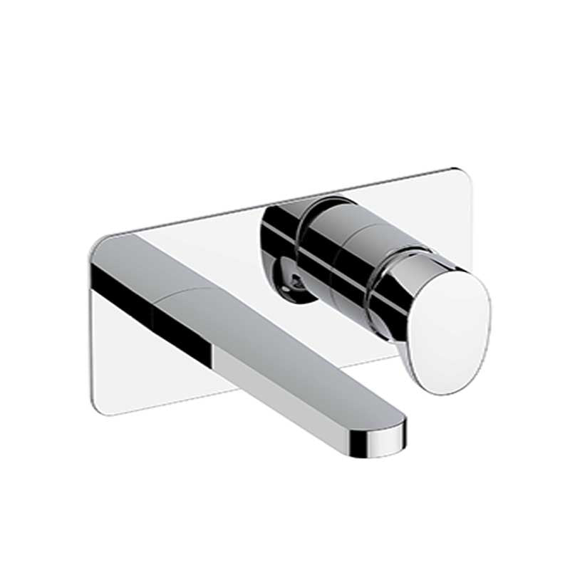 RAK-Positano Wall Mounted Basin Mixer Premium Brass Construction