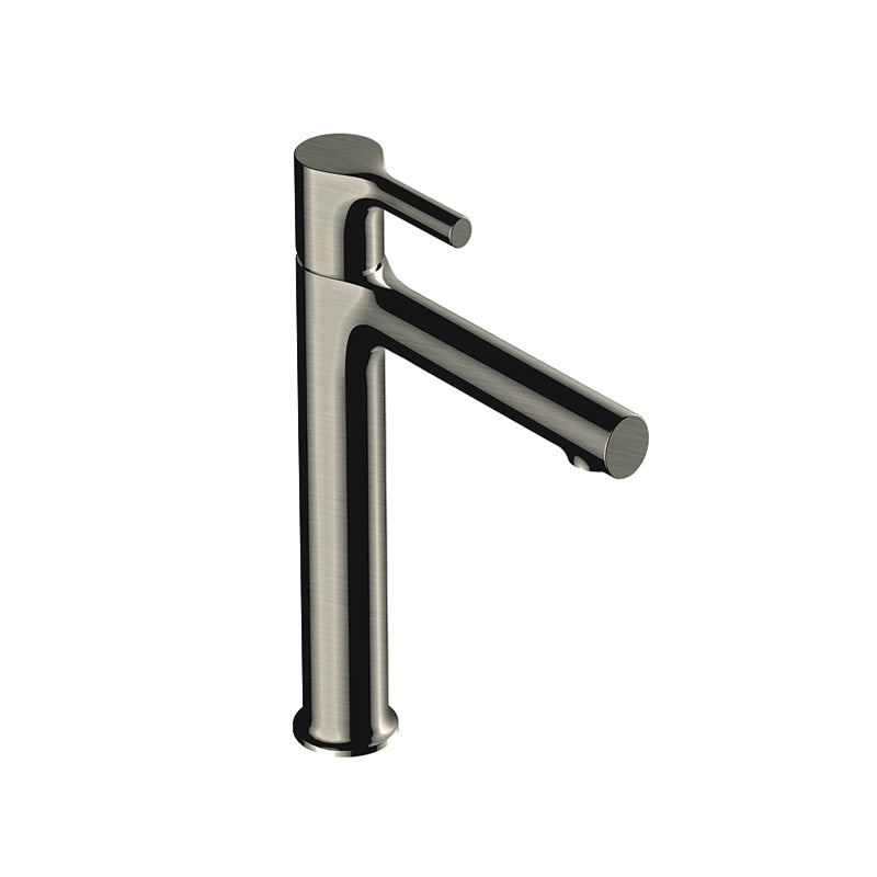 RAK-Sorrento Mid Height Basin Mixer Contemporary Round Profile Solid Brass
