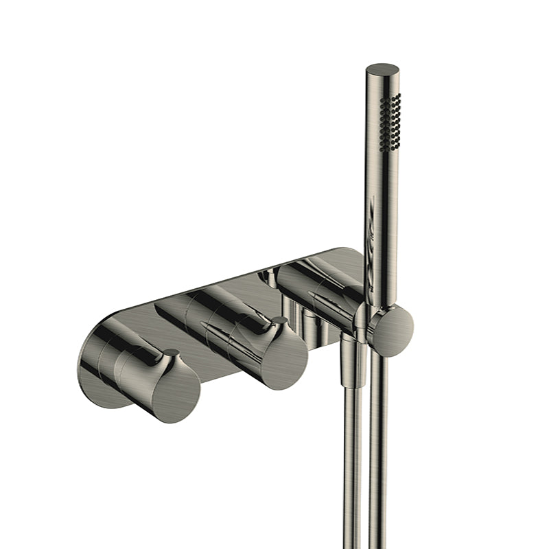 RAK-Sorrento Horizontal Dual Outlet Thermostatic Premium Shower Kit