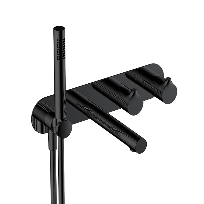 RAK-Sorrento Horizontal Dual Outlet Thermostatic Shower & Bath Kit
