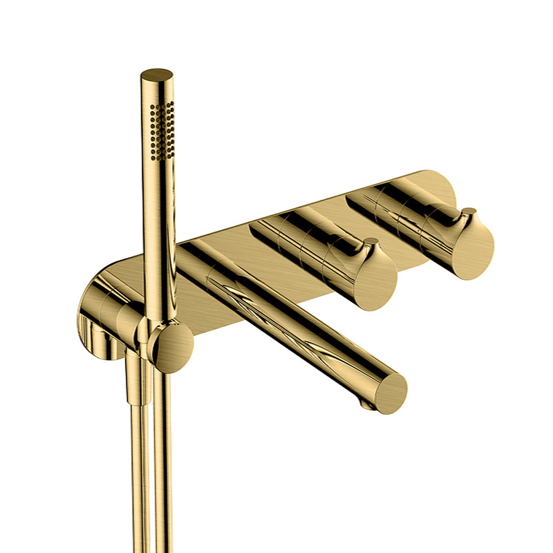 RAK-Sorrento Horizontal Dual Outlet Thermostatic Shower & Bath Kit