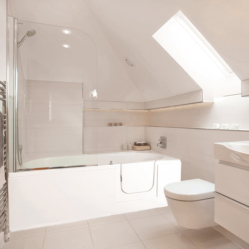 Mantaleda Avrail Walk-In Bath with Low Threshold Left or Right Hand