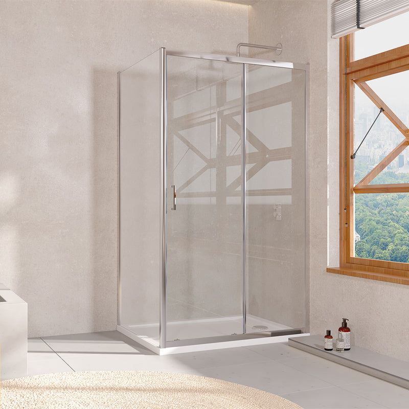 TB Shower Enclosure Side Panel 6mm Toughened Safety Glass