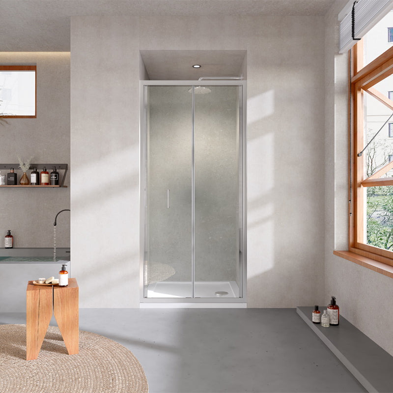 TB Shower Doors Bifold 6mm Toughened Safety Glass