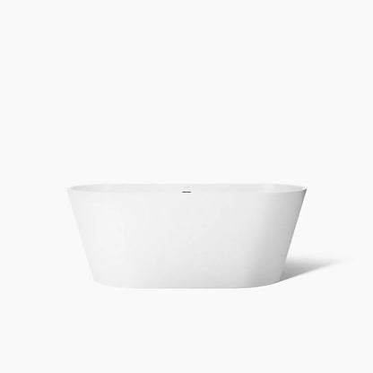Evok Oval Freestanding Bathtub In White