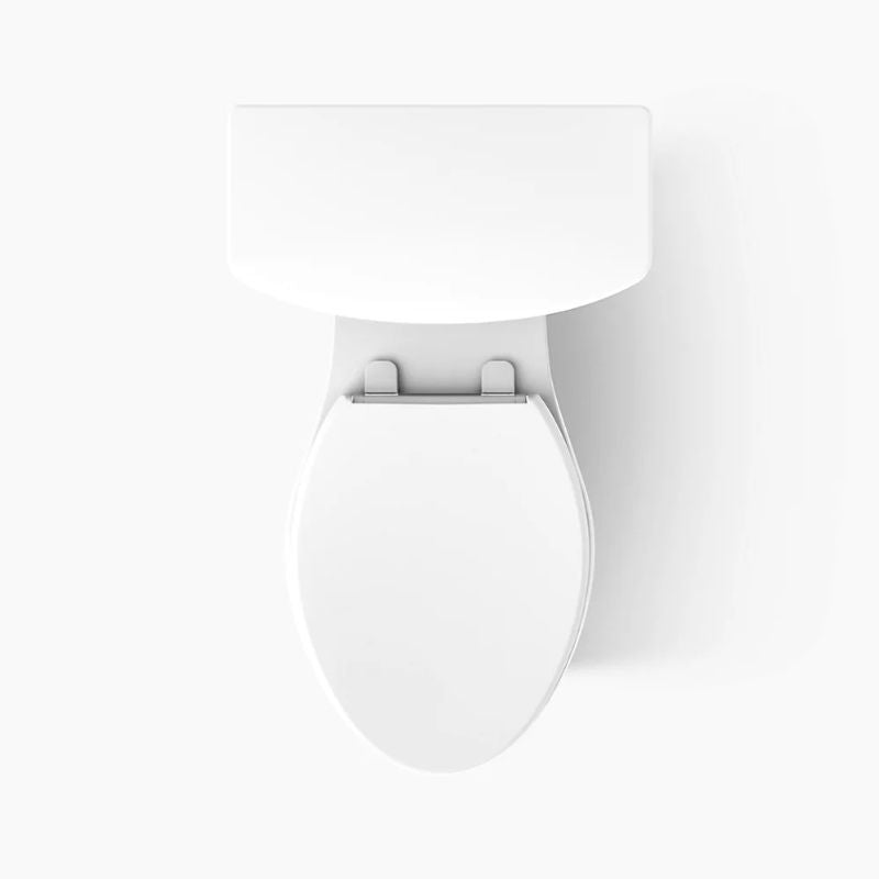 Corbelle Tall Two-Piece Elongated Toilet With Skirted Trapway