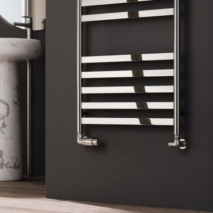 Reina Alento Stainless Steel Heated Bathroom Towel Rail