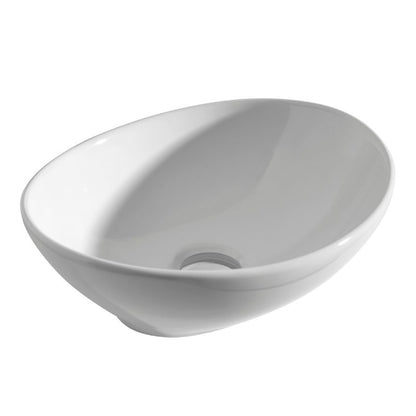 Tailored Bathrooms Pisa Counter Top Ceramic White Basin