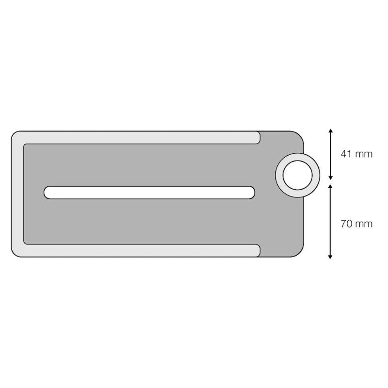 Smedbo SIDELINE Shower Basket for Riser Rail In Black Technical Drawing