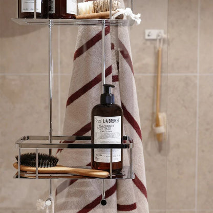 Smedbo SIDELINE Double Hanging Shower Basket Solid Brass In Chrome