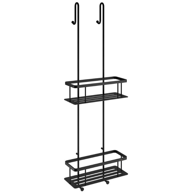 Smedbo SIDELINE Double Hanging Shower Basket Solid Brass In Black