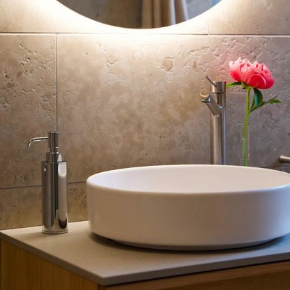 Smedbo OUTLINE Freestanding Soap Dispenser In Polished Chrome