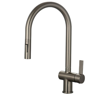 Tailored Bathrooms Mayhill Single Lever Pull-Out Kitchen Mixer Tap Spring Hose