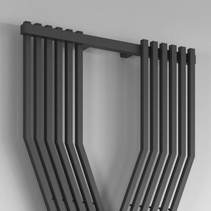 Reina Coredo X-Shaped Vertical Designer Radiator Mild Steel
