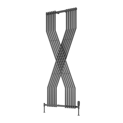 Reina Coredo X-Shaped Vertical Designer Radiator Mild Steel