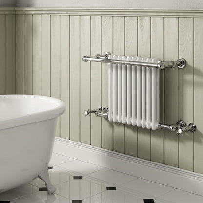 Reina Camden Traditional Column Towel Radiator Mild Steel