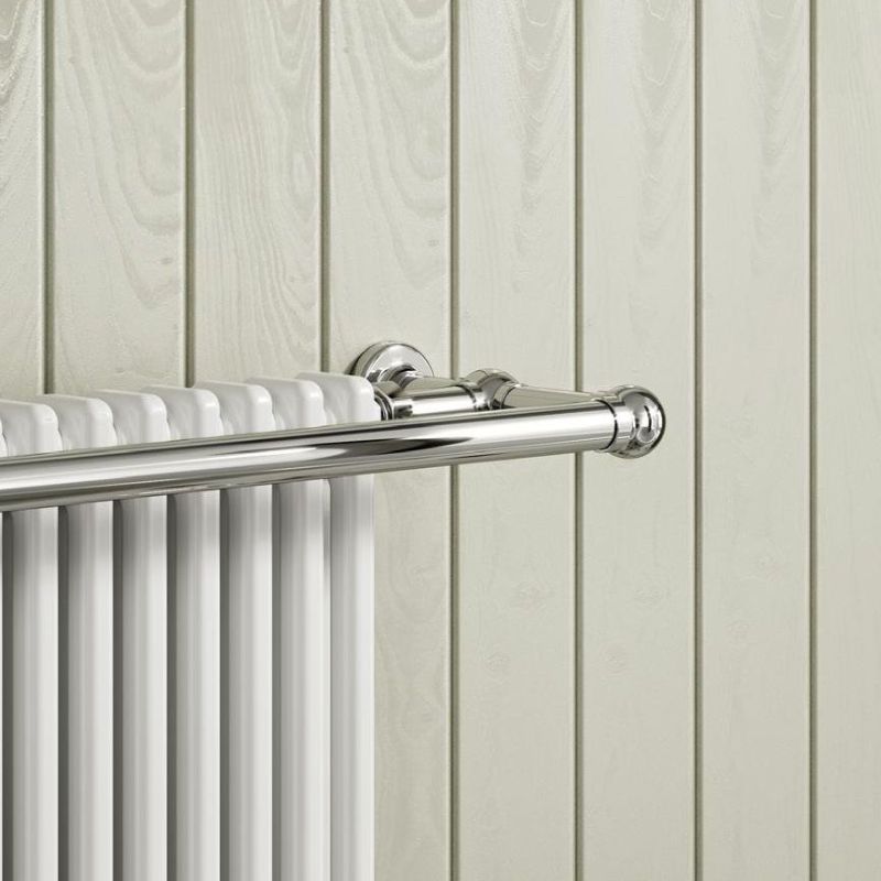 Reina Camden Traditional Column Towel Radiator Mild Steel