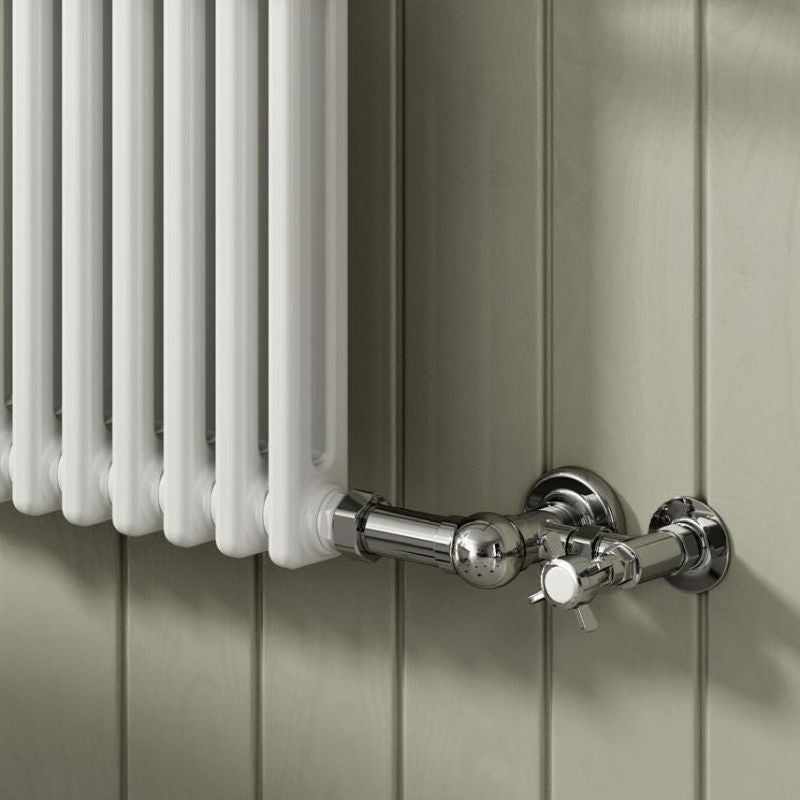 Reina Camden Traditional Column Towel Radiator Mild Steel