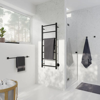 Smedbo DRY High Electric Towel Warmer Polished Stainless Steel