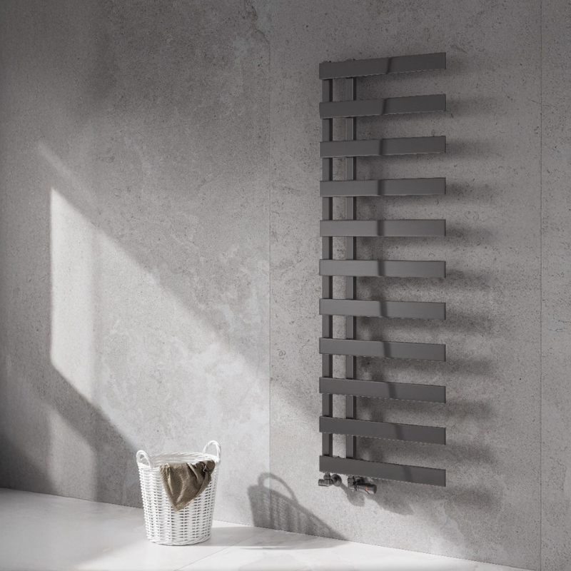Reina Florina Modern Offset Ladder Towel Radiator Rails