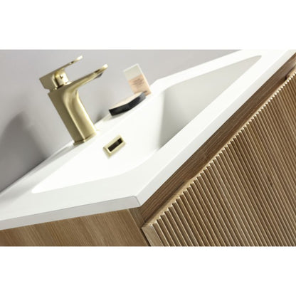 Tailored Flauto Wall Hung Vanity Unit with Matte Basin 800mm | 2 Sizes, 1 Colour