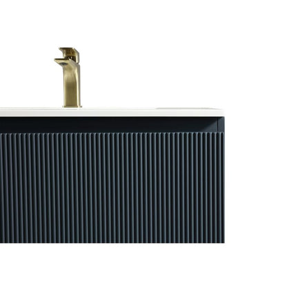 Tailored Flauto Wall Hung Vanity Unit with Matte Basin 800mm | 2 Sizes, 1 Colour