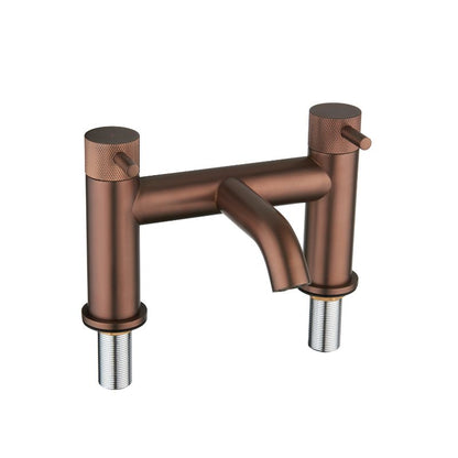 Tailored Bathrooms Redondo Bath Filler Tap Knurled Handle, 0.3–5 Bar