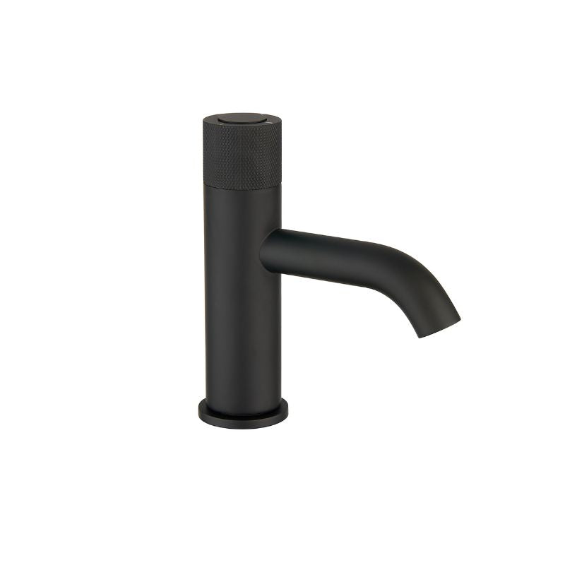 TB Redondo Push Button Basin Mixer Tap Knurled, 0.3–5 Bar