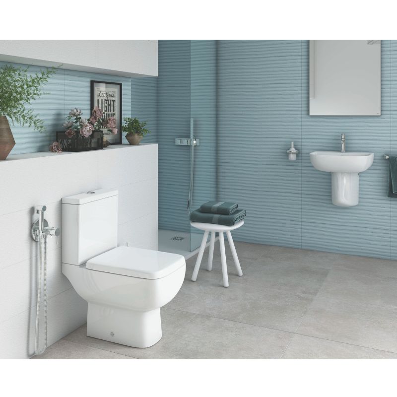 RAK Series 600 Dual Flush Close Coupled Toilet Soft Close | 1 Colour