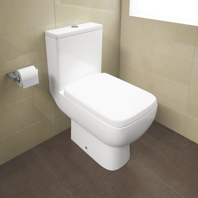 RAK Series 600 Dual Flush Close Coupled Toilet Soft Close | 1 Colour