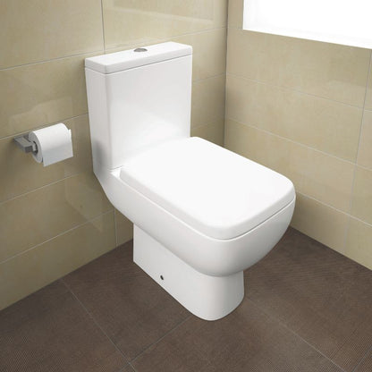RAK Series 600 Dual Flush Close Coupled Toilet Soft Close | 1 Colour