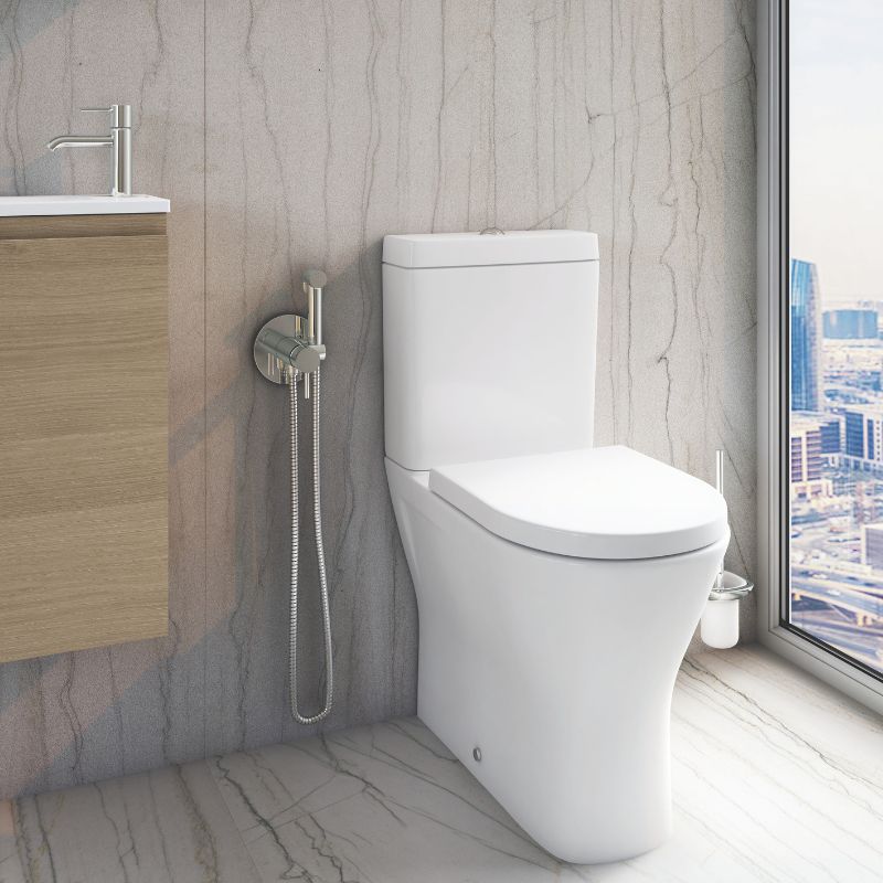 RAK Resort Dual Flush Close Coupled Soft Close Toilet  | 1 Colour