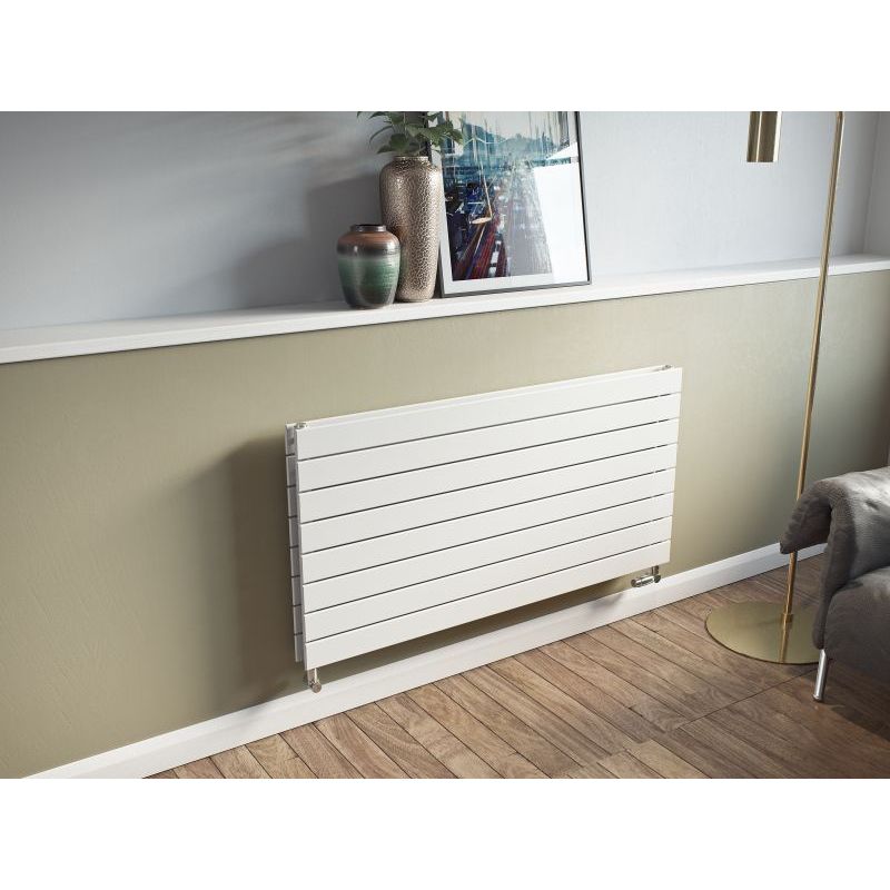 Eucotherm Mars Duo Horizontal Radiator Double Panel Flat | 11 sizes 
