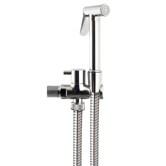 Euroshowers Chrome Bidet Spray Handset Shower Pack – 1 Spray Pattern