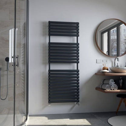 Eucotherm Nova Primus Oval Tube Ladder Towel Radiator